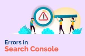 Errors in Search Console