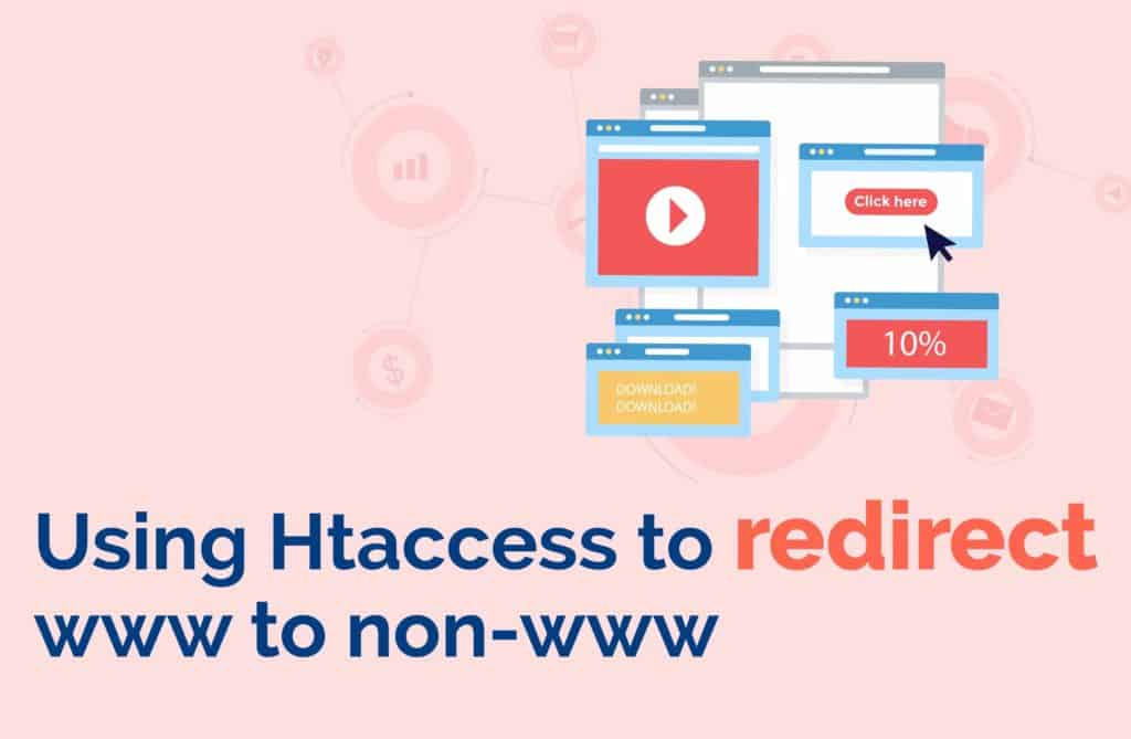 Using Htaccess to redirect www to non-www