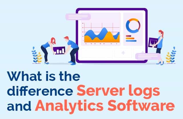 What is the difference between server logs and analytics software