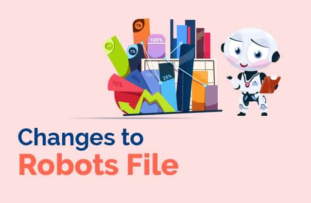 changes to robots file