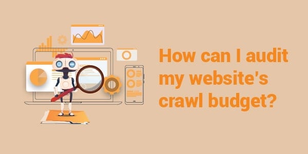 how can i audit my crawl budget